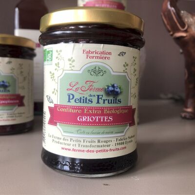 Morello cherry organic jam