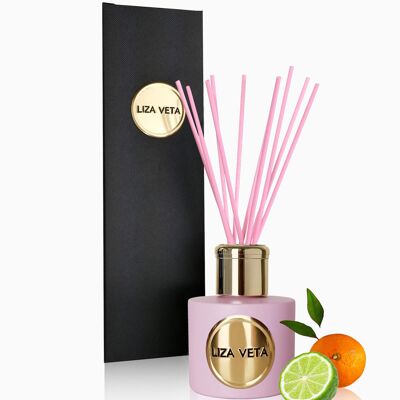 Diffuseur d'Ambiance Orange Douce & Bergamote - Rose Mat