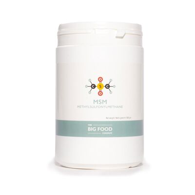 Big Food - MSM poeder - 500 g (99.98% puur)