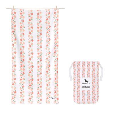 Towel Beach Kids Medium Peach Party