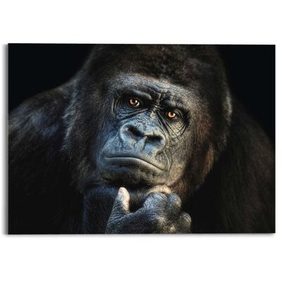 Acryl Art Gorille 70x50 cm