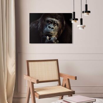 Acryl Art Gorille 70x50 cm 2