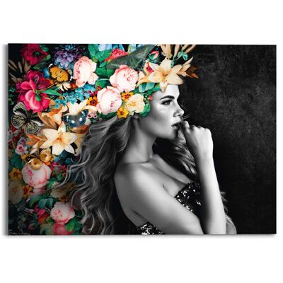 Acryl Art Dama Elegante 70x50 cm