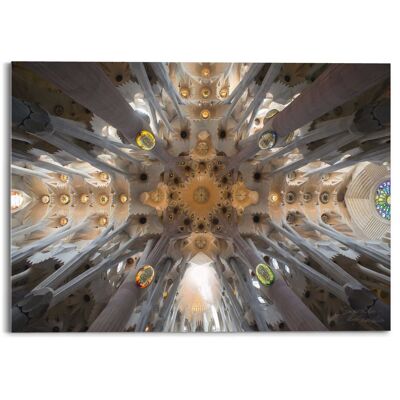 Acrylique Art Sagrada Familia 70x50 cm