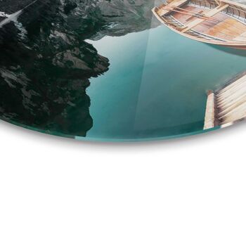 Acryl Art Glacier Mountain Lake 50x50 cm 4