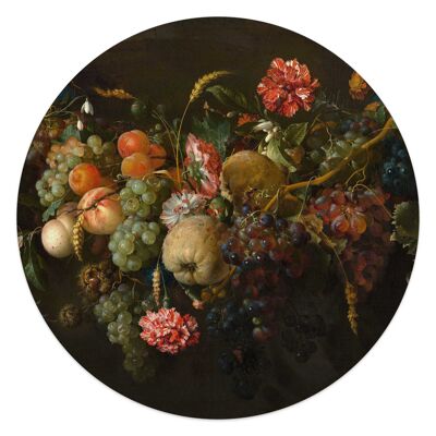Acryl Art Fruchtblumen II 50x50 cm