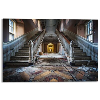 Acryl Art Abandoned Stairs 120x80 cm