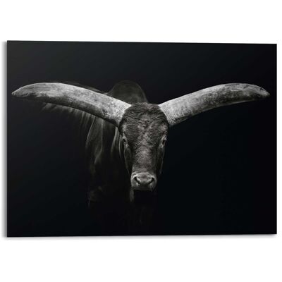 Alu Art Ochse 140x100 cm