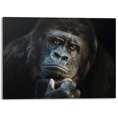 Gorilla in alluminio 140x100 cm