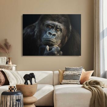 Alu Art Gorille 140x100 cm 2