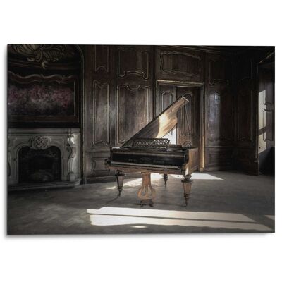 Pianoforte Alu Art 70x50 cm