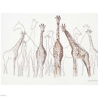 Aimee Del Valle (Toutes les Girafes) , 30 x 40cm , PPR44707