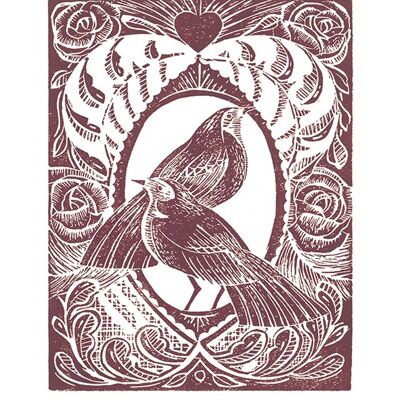 Amanda Colville (Love Birds) , 40 x 50cm , PPR43450