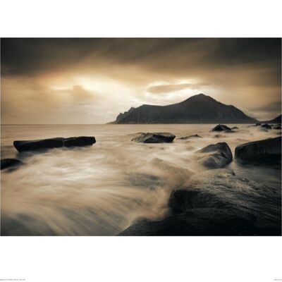 Andreas Stridsberg (Sepia Sea, Lofoten Islands) , 40 x 50cm , 44596