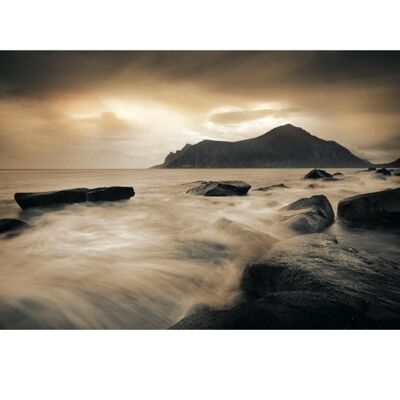 Andreas Stridsberg (Sepia Sea, Lofoten Islands) , 60 x 80cm , 44597