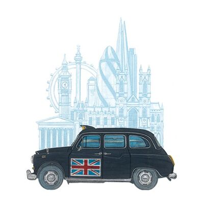 Barry Goodman (London Taxi) , 60 x 80cm , PPR40601