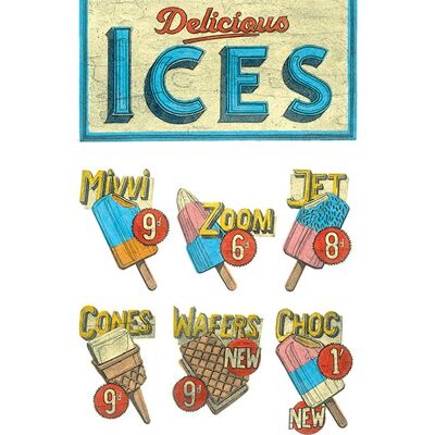 Barry Goodman (Delicious Ices) , 40 x 50cm , PPR43089