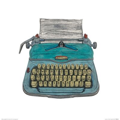Barry Goodman (Typewriter) , 40 x 40cm , PPR45420