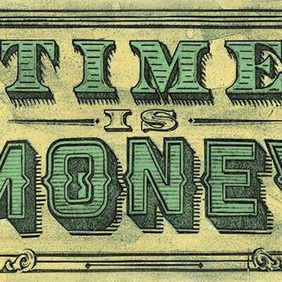 Barry Goodman (Time Is Money) , 30 x 60cm , PPR41673
