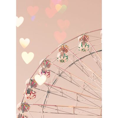 Caroline Mint (Ferris Wheel Love) , 30 x 40cm , PPR54196