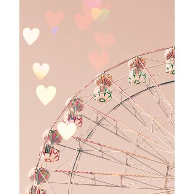 Caroline Mint (Ferris Wheel Love) , 40 x 50cm , PPR53043