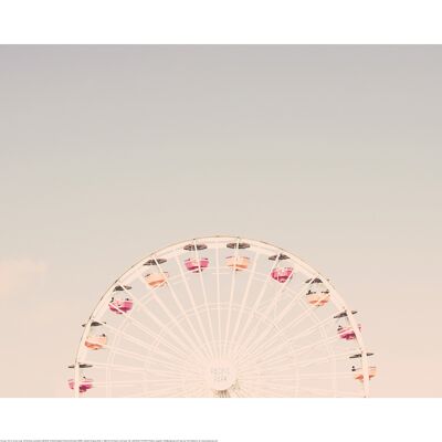 Caroline Mint (Ferris Wheel) , 40 x 50cm , PPR53048