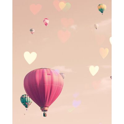 Caroline Mint (Hot-air Balloon Love) , 40 x 50cm , PPR53041