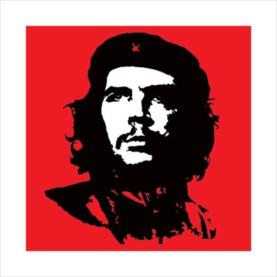 Che Guevara (Red) , 40 x 40cm , PPR45029