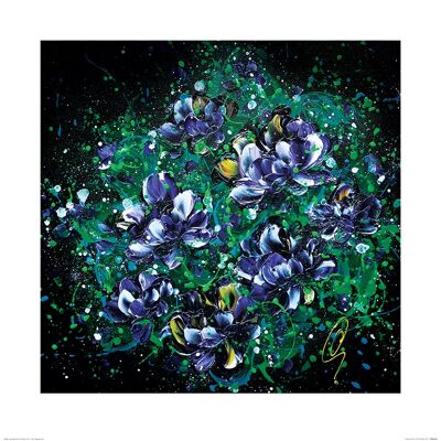 Clare Sykes (Purple Hearts) , 60 x 60cm , PPR46206