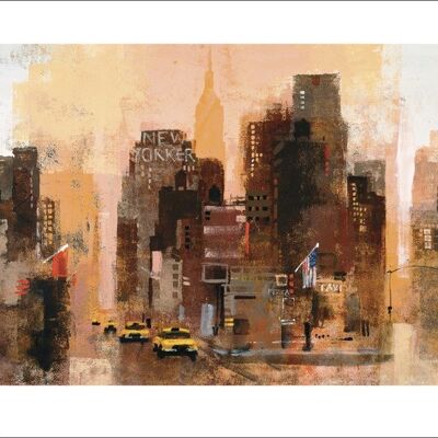 Colin Ruffell (New Yorker & Cabs) , 50 x 70cm , 22813