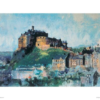 Colin Ruffell (Edinburgh Castle Midday) , 30 x 40cm , PPR44476