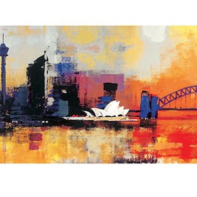 Colin Ruffell (Sydney Coathanger Bridge) , 50 x 100cm , PPR41165