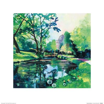 Denise Di Battista (Riverbank Reflections) , 40 x 40cm , PPR45946