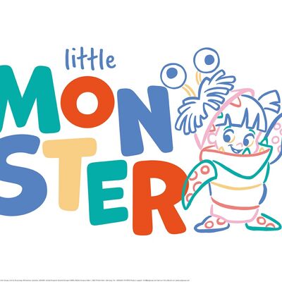 Monsters Inc (Little Monster) , 30 x 40cm , PPR54104