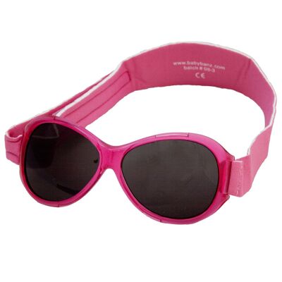 Retro Banz® Wrap Around Sunglasses - Baby 0 - 2 Years - Pink