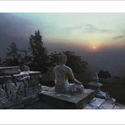 Ed Freeman (Buddha At Sunset) , 60 x 80cm , 40484