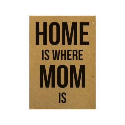 Postcard Home is where mom is