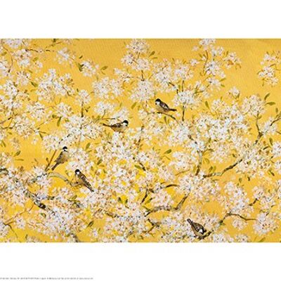 Fletcher Prentice (Blossom On Yellow) , 30 x 60cm , PPR41762