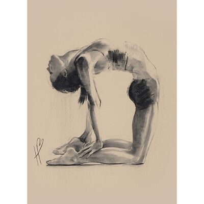 Hazel Bowman (Camel Pose) , 30 x 40cm , PPR44354