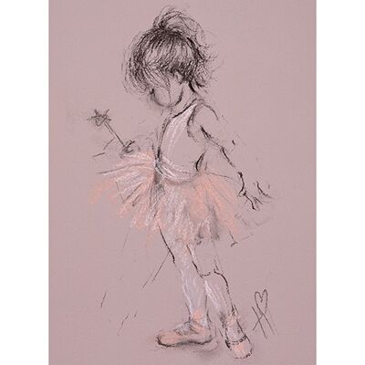 Hazel Bowman (Little Ballerina II) , 30 x 40cm , PPR44467