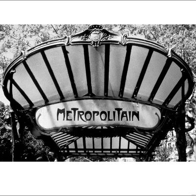 Heiko Lanio (Metro Entrance, Paris) , 60 x 80cm , 42503