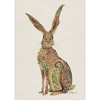 Helen Ahpornsiri (Gazing Hare) , 30 x 40cm , PPR44802