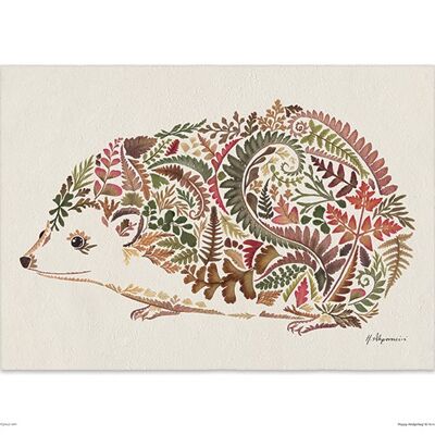 Helen Ahpornsiri (Happy Hedgehog) , 30 x 40cm , PPR44796