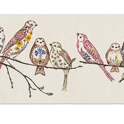 Helen Ahpornsiri (Wildflower Sparrows) , 30 x 60cm , PPR41717