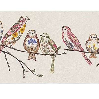 Helen Ahpornsiri (Wildflower Sparrows) , 50 x 100cm , PPR41256