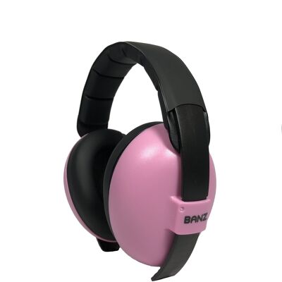 Banz® Bubzee Infant Hearing Protection Earmuffs - Petal Pink