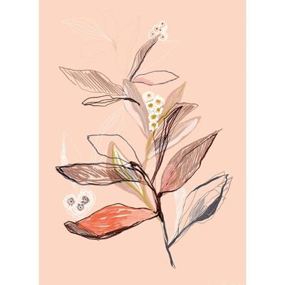 Hope Bainbridge (Floral Sketch II) , 30 x 40cm , PPR54086
