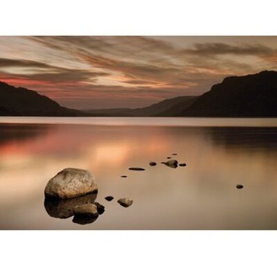 Ian Winstanley (Ullswater Rocks) , 50 x 100cm , 45208