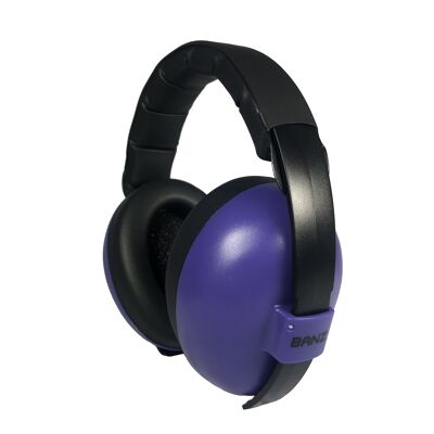 Banz® Bubzee Infant Hearing Protection Earmuffs - Dark Purple