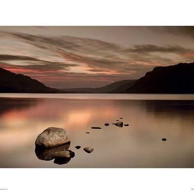 Ian Winstanley (Ullswater Rocks) , 30 x 40cm , PPR44480